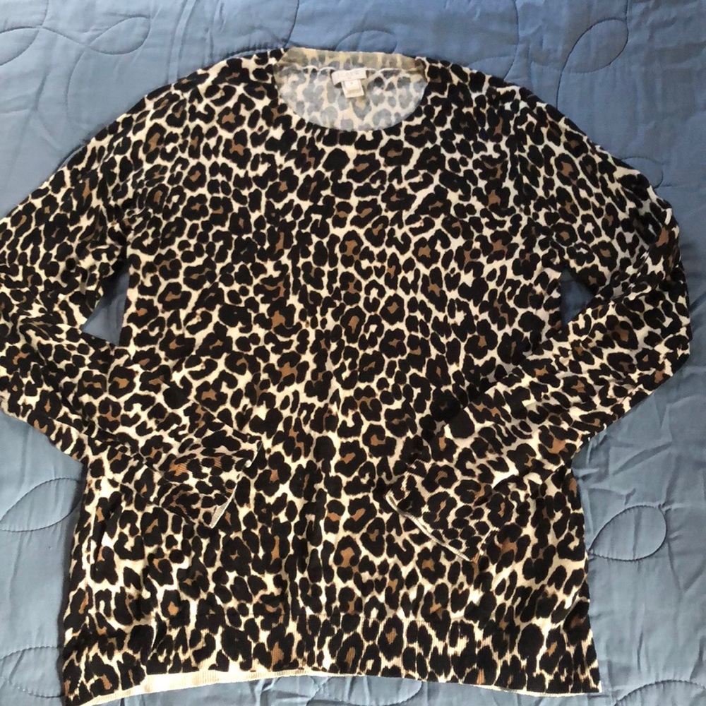 Cheetah Print sweater